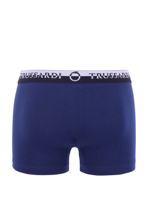 DOUBLE ELASTIC Pachet de 2 perechi de boxeri marina - Slip pentru bărbați