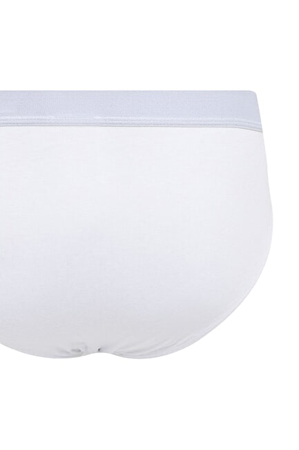 BASIC Pachet de 2 perechi de chiloți alb - Slip pentru bărbați