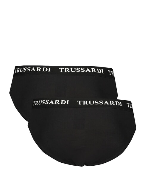 BRANDED ELASTIC Pachet de 2 perechi de chiloți negru - Slip pentru bărbați