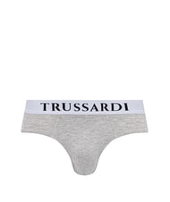 TRUSSARDI BASIC Pachet de 2 perechi de chiloți melanj gri - Slip pentru bărbați - 2