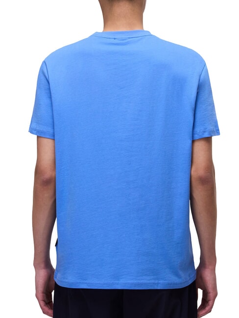 S-AYLMER Tricou din bumbac ultramarin - tricou
