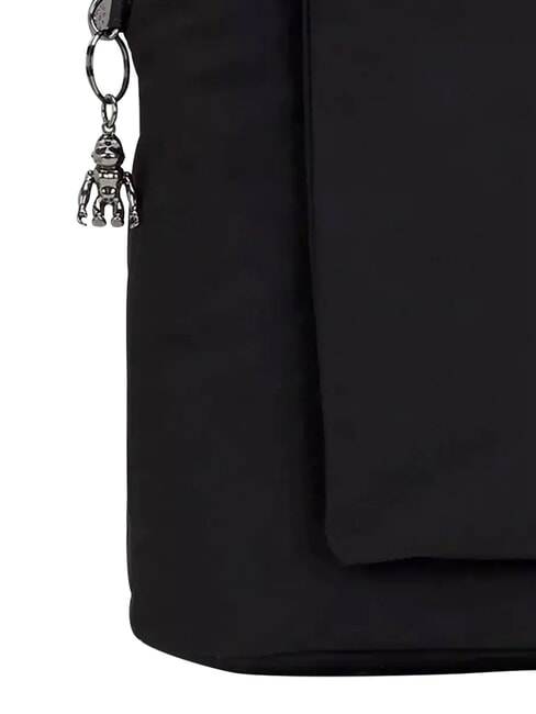 KAZUKI Rucsac convertibil, suport laptop de 15". nesf&acirc;rşit negru - Rucsacuri pentru școală și timp liber