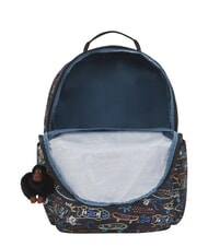 KIPLING SEOUL COLLEGE BTS Rucsac pentru laptop de 15" patinaj neon - Rucsacuri pentru școală și timp liber - 5