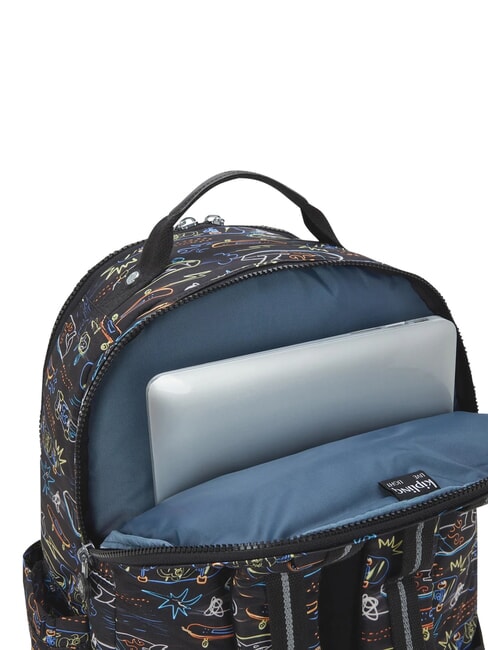 SEOUL COLLEGE BTS Rucsac pentru laptop de 15" patinaj neon - Rucsacuri pentru școală și timp liber