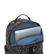 KIPLING SEOUL COLLEGE BTS Rucsac pentru laptop de 15" patinaj neon - Rucsacuri pentru școală și timp liber - 9