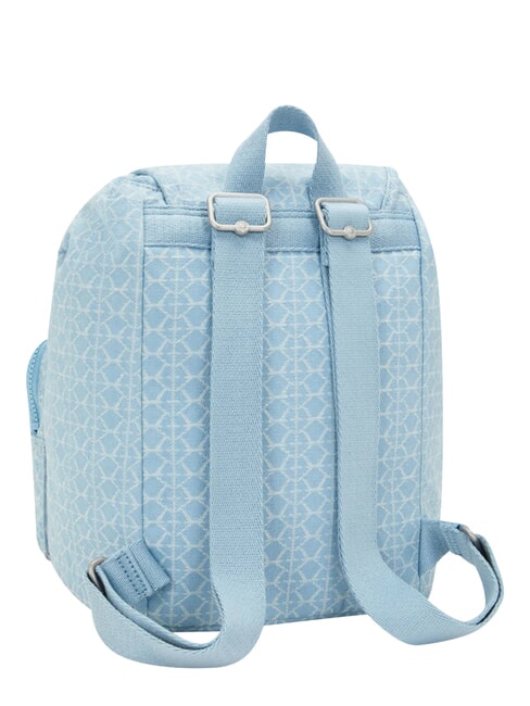 ANTO S Rucsac cu buzunare multiple denim deschis la culoare jq - Genți femei