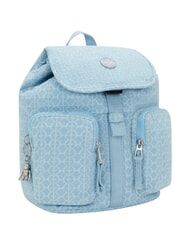 KIPLING ANTO S Rucsac cu buzunare multiple denim deschis la culoare jq - Genți femei - 3
