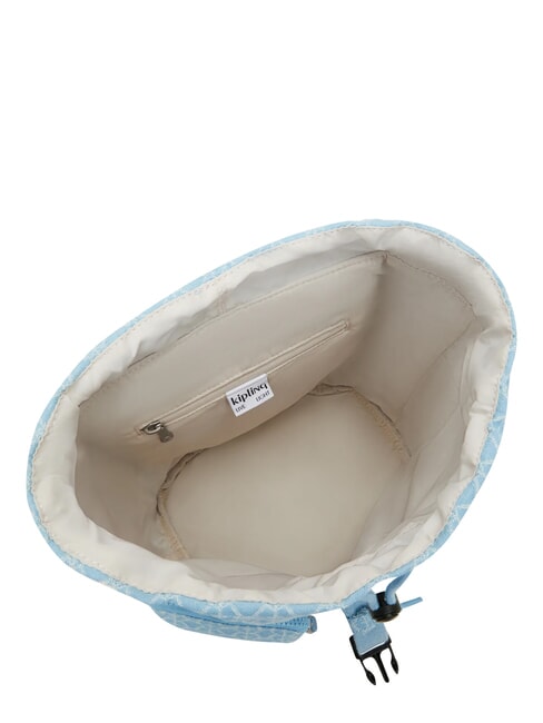 ANTO S Rucsac cu buzunare multiple denim deschis la culoare jq - Genți femei