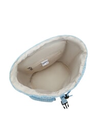 KIPLING ANTO S Rucsac cu buzunare multiple denim deschis la culoare jq - Genți femei - 4