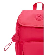 KIPLING JOETTA GG Rucsac cu buzunare multiple pur și simplu fuchsia - Genți femei - 6