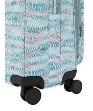 KIPLING NEW YOURI SPIN M Cărucior mediu extensibil frunze de palmier - Trolere semirigide - 4