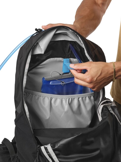 TRAILBLAZER 10 Rucsac de exterior negru/aliaj - Rucsacuri pentru școală și timp liber