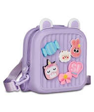 SJGANG GIRLY PINS Rucsac mini cu ace detașabile Lavandă englezească - Rucsacuri pentru școală și timp liber - 2