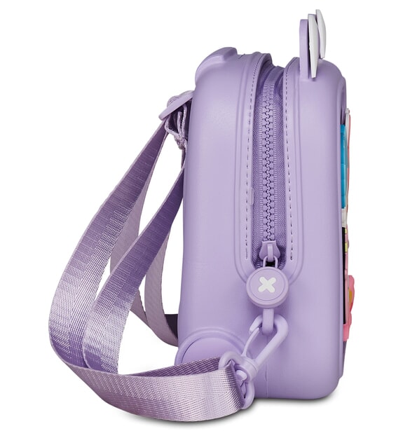 GIRLY PINS Rucsac mini cu ace detașabile Lavandă englezească - Rucsacuri pentru școală și timp liber