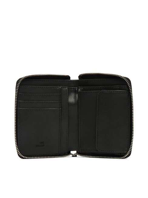 SIGNATURE LOVE Portofel mediu cu fermoar negru - Portofele femei