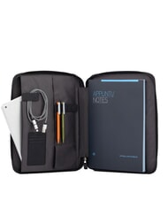 PIQUADRO BRIEF ECOLOGICA Clipboard din material reciclat negru - Husă pentru tabletă și organizator - 2