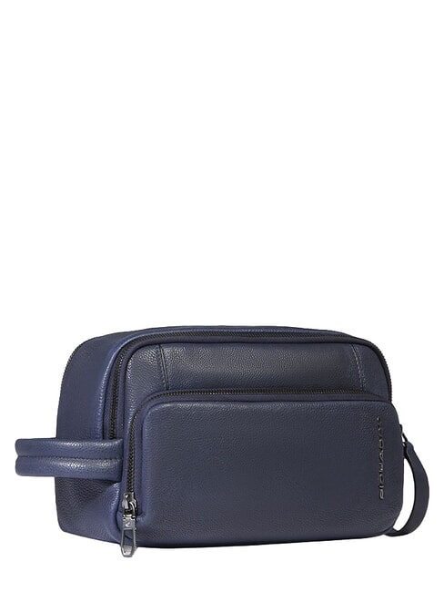 CRONUS Trusă de frumusețe din piele albastru - Truse de toaletă