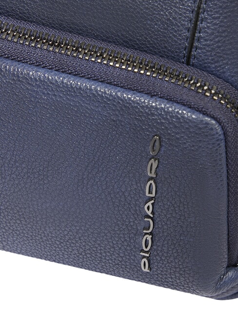 CRONUS Trusă de frumusețe din piele albastru - Truse de toaletă