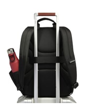 PIQUADRO COLLEZIONE SMART BUSINESS Rucsac pentru laptop de 15,6" din material textil negru - Rucsacuri pentru laptop - 3