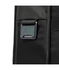 PIQUADRO WOLLEM Rucsac pentru laptop de 14" din piele mixtă negru - Rucsacuri pentru laptop - 4