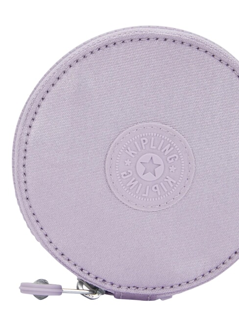 YSABELLA Cutie rotundă pentru bijuterii violet deschis - Genți plic și truse
