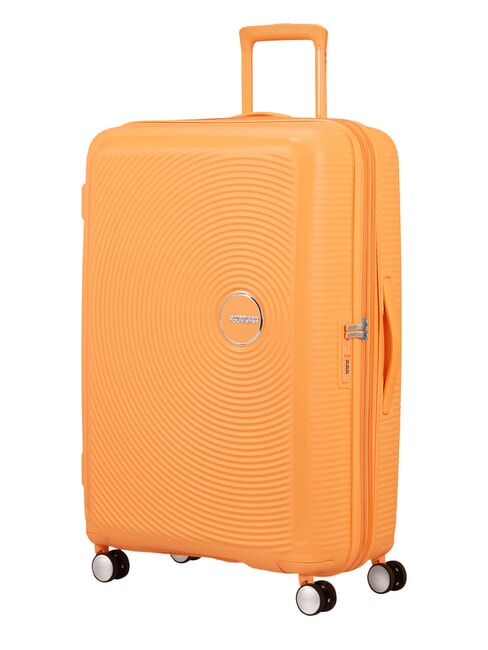 Troler Linia SOUNDBOX, dimensiuni mari, extensibilă papaya pop - Trolere rigide