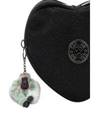 KIPLING HEARTY Rucsac mini cu inimă negru - Genți femei - 5