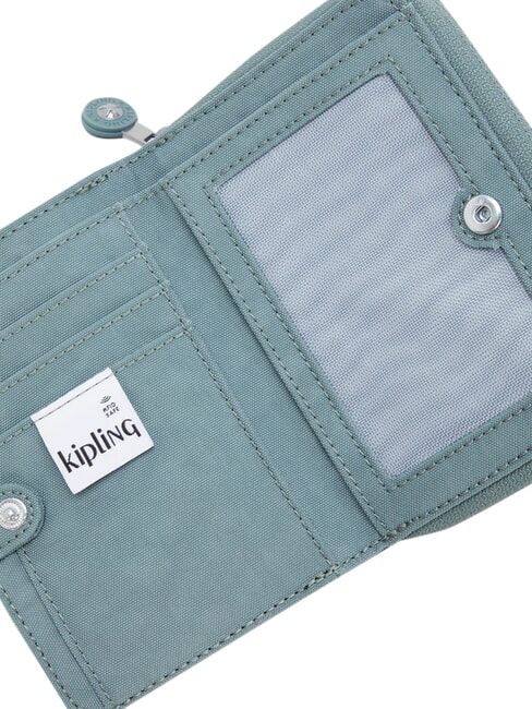 MONEY LOVE Portofel cu RFID gri relaxat - Portofele femei