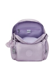 KIPLING CITY ZIP Rucsac cu clapă violet deschis - Genți femei - 5