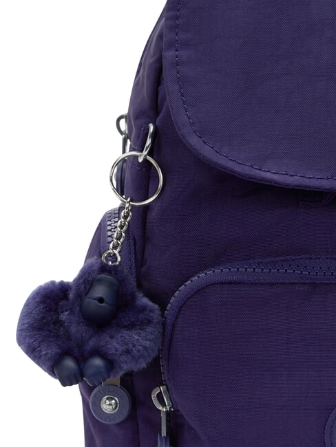 CITY ZIP MINI Rucsac mic cu clapă albastru &icirc;nchis - Genți femei