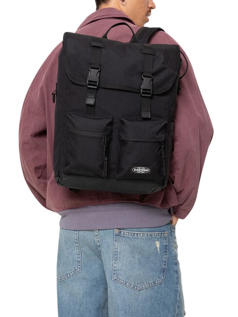 ICON TOPLOAD Rucsac pentru laptop și sticlă de apă pe negru - Rucsacuri pentru școală și timp liber