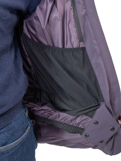 ACTIVE SAPPORO-REC Jachetă cu glugă mură-mură - Geci de bărbați