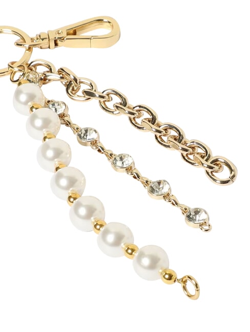 CHARMS Breloc cu logo metalic alb - Portchei