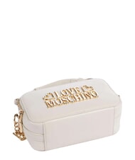 LOVE MOSCHINO LOVELY LOVE Geantă mini pentru portbagaj, cu curea de umăr fildeş - Genți femei - 4