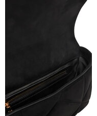 LOVE MOSCHINO EMBOSSED Geantă mini, cu curea de umăr negru - Genți femei - 6