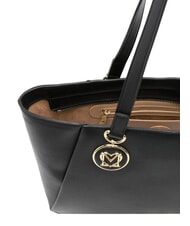 LOVE MOSCHINO CHUNKY TAB Geantă de cumpărături, geantă de umăr negru - Genți femei - 3