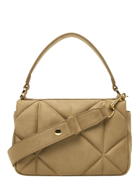 EMBOSSED Geantă mini, cu curea de umăr nisip - Genți femei