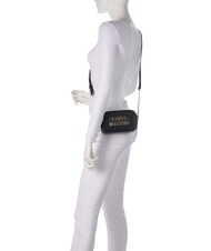 LOVE MOSCHINO LOVELY LOVE Geantă mini pentru portbagaj, cu curea de umăr negru - Genți femei - 3