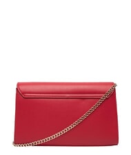 LOVE MOSCHINO SMART DAILY Geantă de umăr cu curea metalică RED - Genți femei - 4