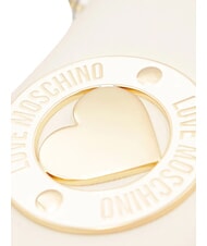 LOVE MOSCHINO CUPID Geantă mini, cu curea de umăr fildeş - Genți femei - 4