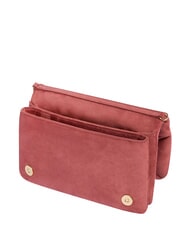 LOVE MOSCHINO EMBOSSED Geantă de umăr, dublă portabilitate roz antic - Genți femei - 4