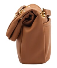 LOVE MOSCHINO BOLD LOVE HAMMERED  Geantă de umăr / geantă crossbody cămilă2 - Genți femei - 3