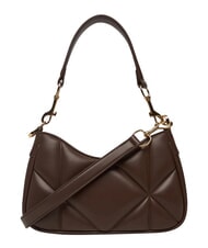 LOVE MOSCHINO EMBOSSED Geantă de umăr, cu curea de umăr ciocolată - Genți femei - 3