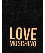 LOVE MOSCHINO PATCHY Rucsac cu logo negru - Genți femei - 7