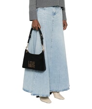 LOVE MOSCHINO PATCHY Geantă de umăr negru - Genți femei - 2