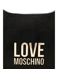 LOVE MOSCHINO PATCHY Geantă de umăr negru - Genți femei - 4