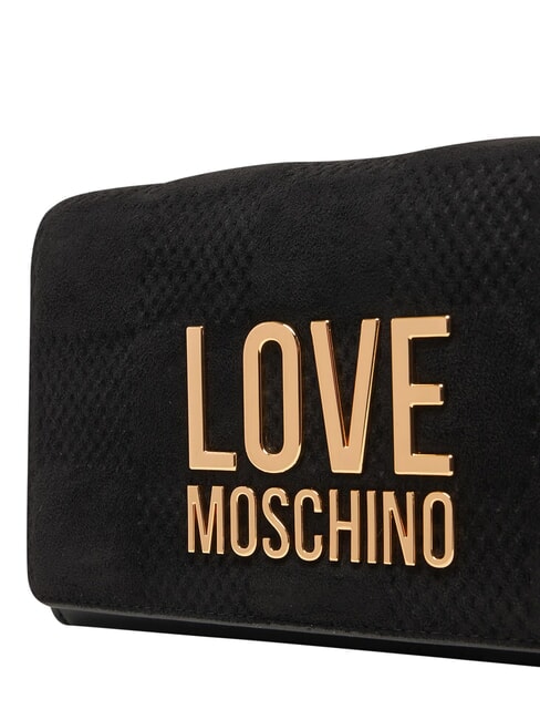 PATCHY Poșetă cu lanț negru - Genți femei