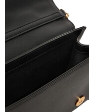 LOVE MOSCHINO PATCHY Poșetă cu lanț negru - Genți femei - 6