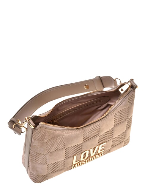 PATCHY Geantă de umăr nisip - Genți femei