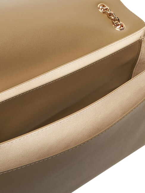 PATCHY Geantă de umăr, cu lanț nisip - Genți femei